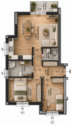 Two bedroom Varna